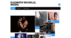 Desktop Screenshot of elizabethmichellemodel.com
